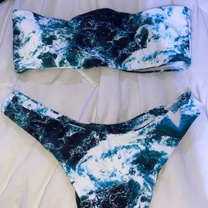 marble bikini